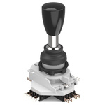 EAO 2 Contacts-Axis Joystick Switch Lever, Momentary, IP65 250V ac