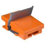 Schneider Electric Foot Switch 2NC/2NO Foot Switch - Metal Case Material, 2 Steps, 3A Contact Current, 500V Contact