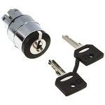 Schneider Electric Harmony XB4 2-position Key Switch Head, Latching, 22mm Cutout