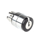Schneider Electric ZB4 2-position Key Switch Head, Latching, 22mm Cutout