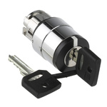 Schneider Electric Harmony XB4 3-position Key Switch Head, Spring Return to Centre, 22mm Cutout