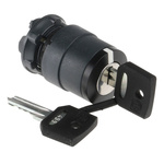 Schneider Electric Harmony XB5 2-position Key Switch Head, Latching, 22mm Cutout