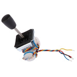 APEM 2-Axis Potentiometer Joystick Conical, Dual Axis Potentiometric, IP65