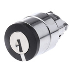 Schneider Electric Harmony XB4 2-position Key Switch Head, Latching, 22mm Cutout
