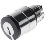 Schneider Electric Harmony XB4 3-position Key Switch Head, Spring Return Right to Centre, 22mm Cutout