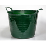 40L Plastic Green Trug With Handle