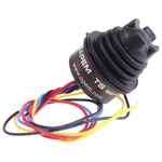 APEM 1-Axis Joystick Switch Castle, Hall Effect, IP68, IP69K 5V