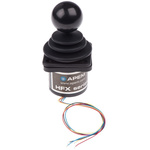 CH Products 2-Axis Hall Effect Joystick Lever, Hall Effect, IP65, IP68 5V dc