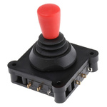 APEM 1, 2-Axis Joystick Conical, IP67 250V ac