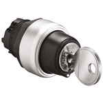 Lovato Platinum 2-position Key Switch Head, Spring Return from Left and Right, 22mm Cutout