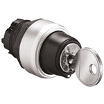 Lovato Platinum 3-position Key Switch Head, Spring Return to Centre, 22mm Cutout