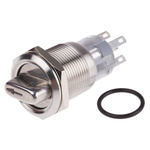 RS PRO Selector Switch - (on-on), Illuminated 2 Positions