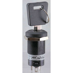 Key Switch, SPDT, 3 A@ 250 V ac 2-Way