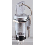 Key Switch, SPDT, 3 A@ 125 V ac 2-Way