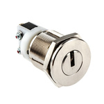 Key Switch, SPDT, 5 A @ 250 V ac 2-Way Flat-Key