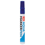 32468 | CRC Blue 4.5mm Medium Tip Paint Marker Pen for use with Cardboard, Glass, Metal, Paper, Plastic, Rubber, Textiles,