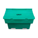 RS PRO 200L Green Polyethylene Grit Bin