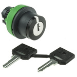 Schneider Electric Harmony XB5 3-position Key Switch Head, Spring Return Right to Centre, 30mm Cutout