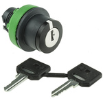 Schneider Electric Harmony XB5 3-position Key Switch Head, Latching, 30mm Cutout