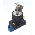 IP65 Key Switch, SPST 2-Way