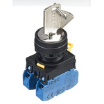 IP65 Key Switch, DPST 3-Way