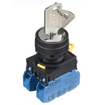IP65 Key Switch, DPST 3-Way