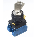 IP65 Key Switch, DPST 3-Way