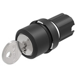 EAO Series 45 2-position Key Switch Head, Momentary