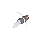 IP65 Keylock Switch, NC/NO, 5 A 2-Way Standard-Key