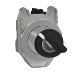 Schneider Electric Spring Return Key Switch - (SPST) 30mm Cutout Diameter 2 Positions
