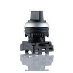 RS PRO 3 Position Selector Switch Head, 22mm Cutout, Black Handle