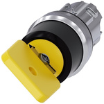 Siemens SIRIUS ACT 2-position Key Switch Head, Momentary, 22mm Cutout