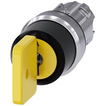 Siemens SIRIUS ACT 3-position Key Switch Head, Momentary, 22mm Cutout