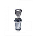 IP40 Keylock Switch, SPDT, 3 A 3-Way Flat-Key