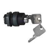 Schneider Electric ZB5AFDA Key Switch Head, 22mm Cutout