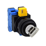 IP20, IP65 Key Switch, 1NO, 10A 12-Way Flat-Key