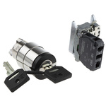 IP66, IP67, IP69(IP69K) Key Switch, 1NO 2-Way