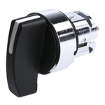 Schneider Electric Harmony XB4 Series 3 Position Selector Switch Head, 22mm Cutout, Black Handle