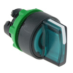 Schneider Electric Harmony XB5 Series 2 Position Selector Switch Head, 22mm Cutout, Green Handle