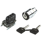 IP65 Key Switch, 1NO 2-Way