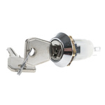 Key Switch, SP-CO, 1 A @ 24V ac dc / 115V ac 3-Way Common-Key