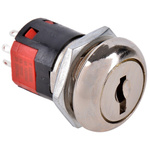 Key Switch, SP4T, 4 A 4-Way Flat-Key