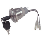 IP40 Key Switch, SPDT, 5 A 2-Way