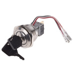 IP40 Key Switch, SPDT, 5 A 2-Way