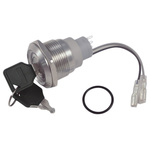 IP40 Key Switch, SPDT, 5 A 2-Way