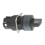 Schneider Electric Harmony XB6 Series 3 Position Selector Switch Head, 16mm Cutout, Black Handle