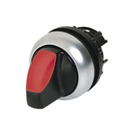 Eaton RMQ Titan Series 2 Position Selector Switch Head, 23mm Cutout, Red Handle