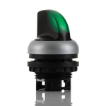 Eaton RMQ Titan Series 2 Position Selector Switch Head, 23mm Cutout, Green Handle