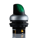 Eaton RMQ Titan Series 3 Position Selector Switch Head, 23mm Cutout, Green Handle
