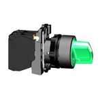 Schneider Electric Knob Selector Switch - (SPDT) 22mm Cutout Diameter, Illuminated 3 Positions